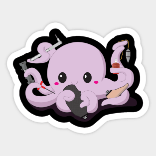 Certified Prosthetist Octopus Sticker